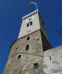 Castle watchtower