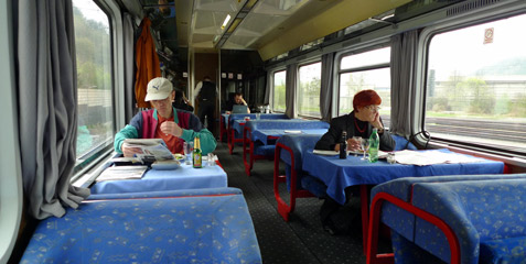 Slovenian restaurant car