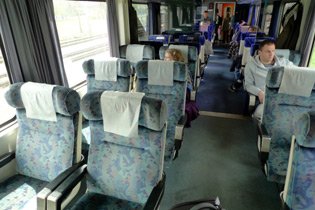2nd class seats on the Munich-Ljubljana-Belgrade EuroCity train