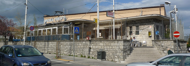 Villa Opicina tram terminal