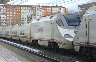 Alvia train to Galicia