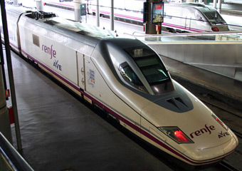 AVE S102 at Madrid