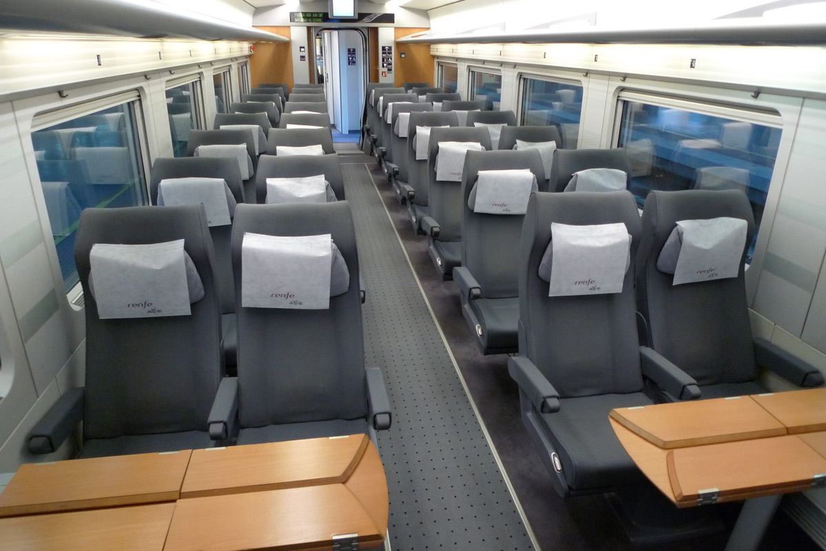 Renfe Ave Train Seating Chart