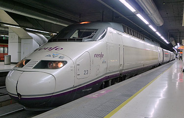 AVE from Barcelona to Lyon