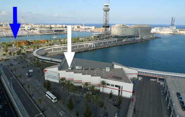 Barcelona terminals for ferries to Mallorca and Ibiza