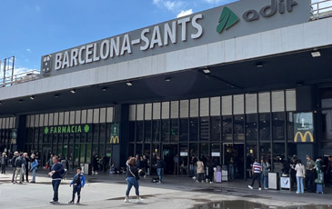 Barcelona Sants station