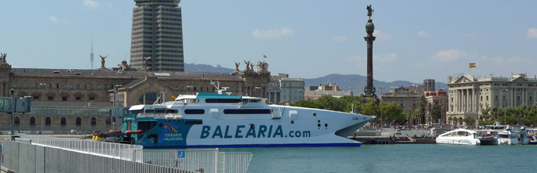 Fast ferry from Barcelona to Mallorca