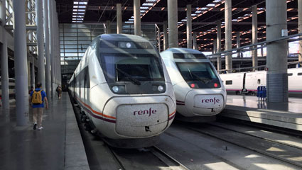 Train from Madrid to Toledo