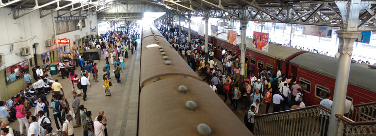 Inside at Colombo Fort station