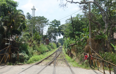 Dawson Tower approaching Kadugannawa