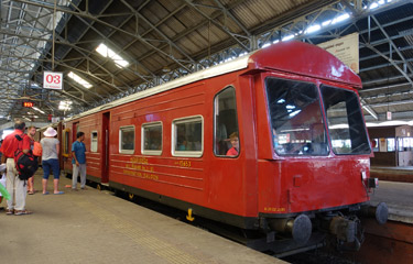 1st class observation car at Colombo Fort
