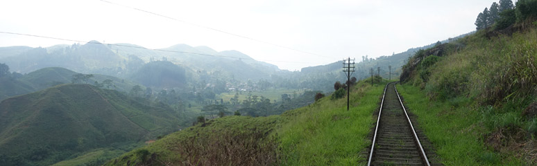 Another view back down the track