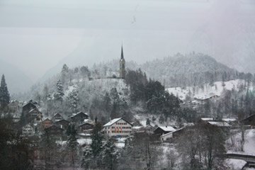 The pretty village of Reichenau...