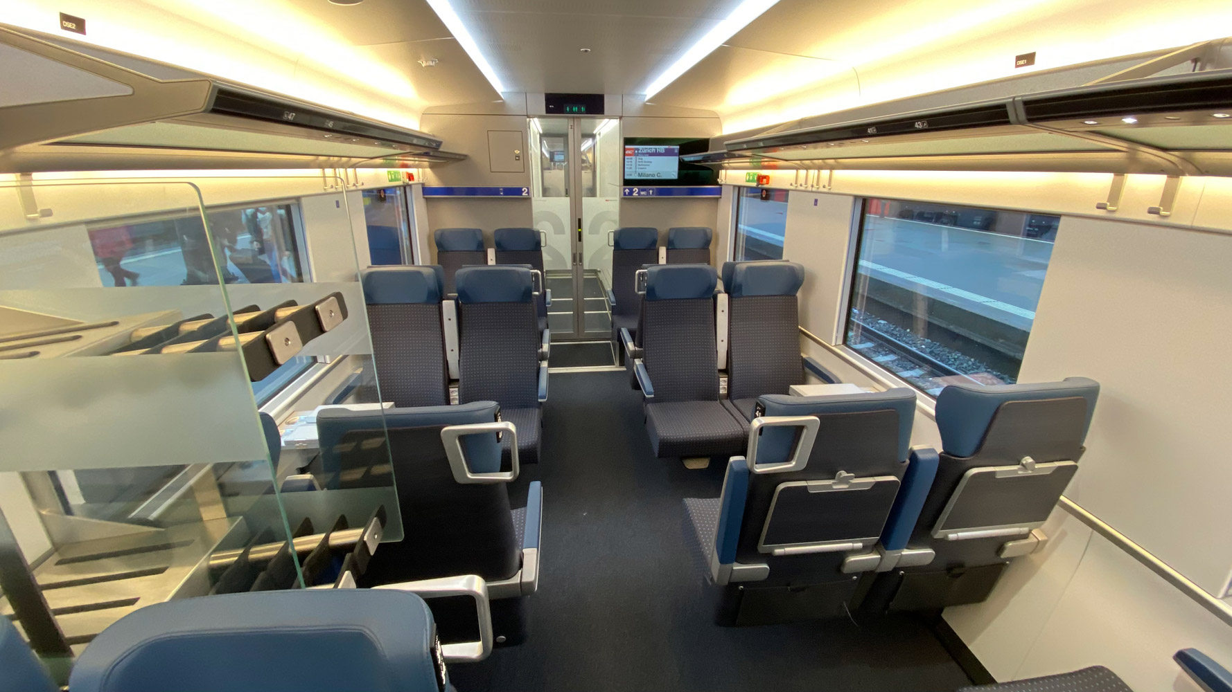 Switzerland To Milan Venice By EuroCity Train From 29