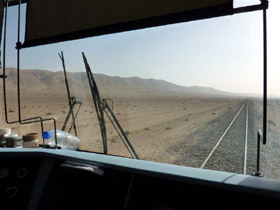 View from the cab