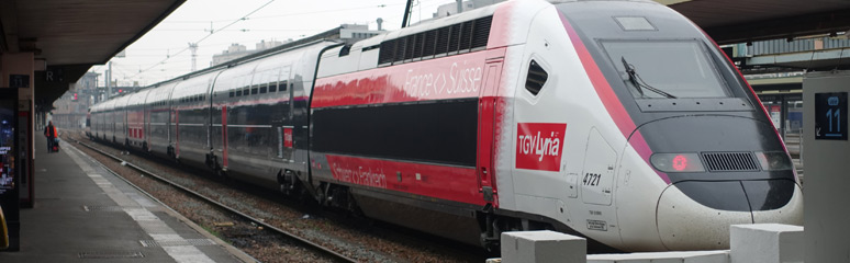 TGV-Lyria to Geneva at Paris Gare de Lyon