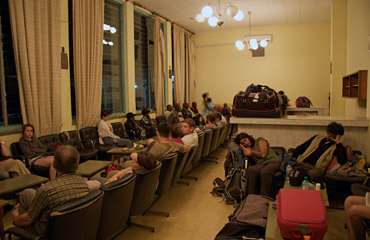 Dar es Salaam railway station first class lounge