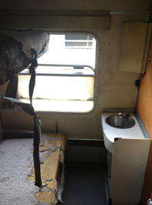 1st class sleeper on train Dar to Mwanza