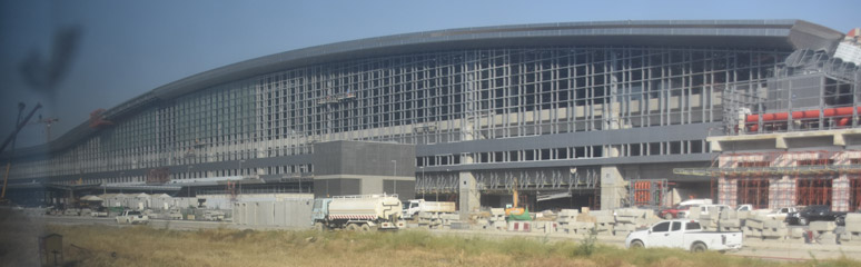 Bangkok Bang Sue rail terminal under construction