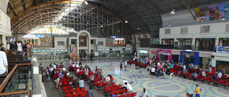 Inside Bangkok's Hualamphong Station