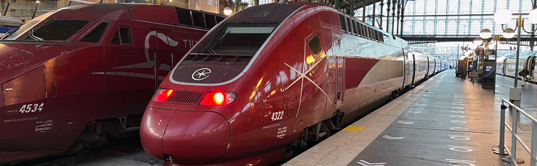 I Rode in First Class on a European High-Speed Train for $160; Thalys