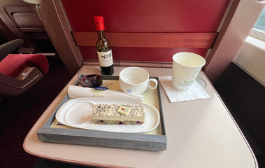 Premium food on Thalys