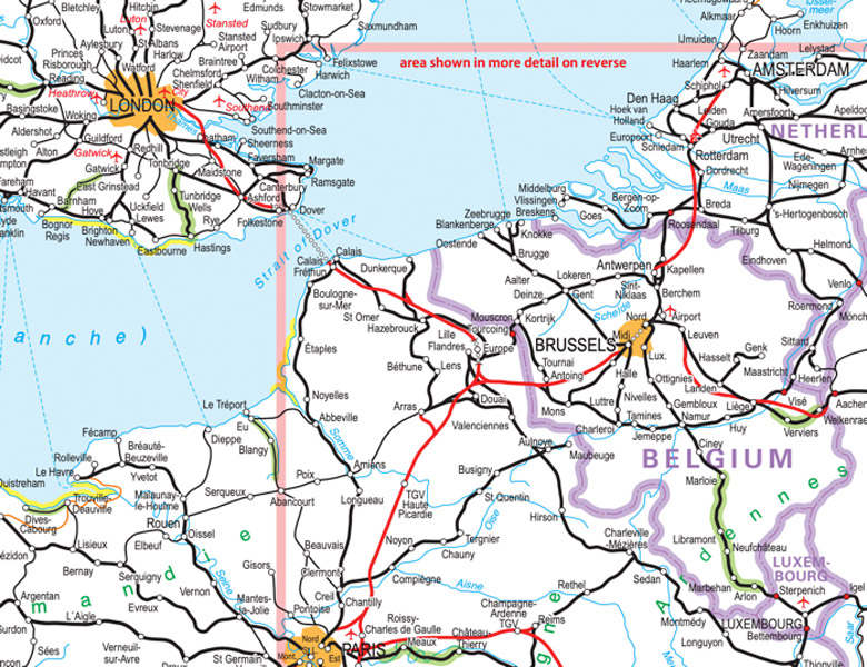 Rail Map Europe