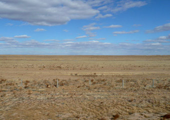 The Gobi desert