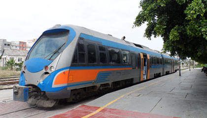 Tunisian express railcar