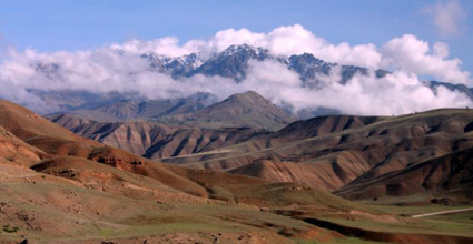 Scenery from the train to Kars