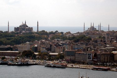 View over Istanbul from the Galata Tower