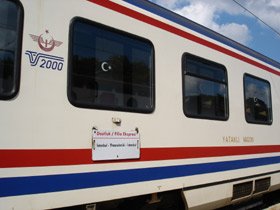 Turkish TVS2000 sleeping-car