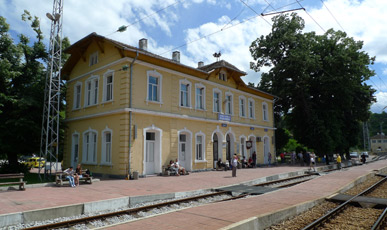 Veliko Tarnovo station, Bulgaria
