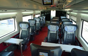 YHT train 1st class