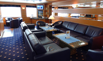 Lounge on ferry