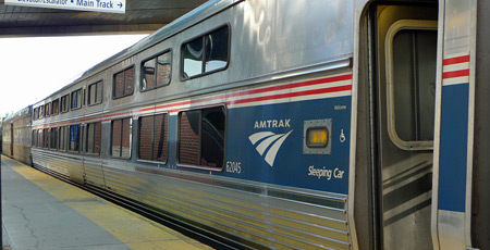 Amtrak's Lake Shore Limited at Albany