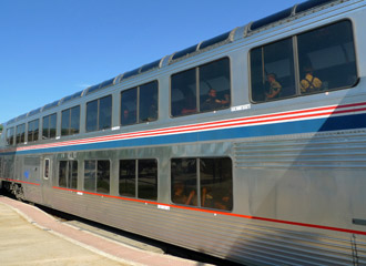 Inside the Superliner lounge