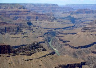 View of the Grand Canyon, easily reached by train!