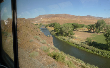 The Zephyr enters California