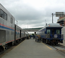 The Zephyr about to leave Denver