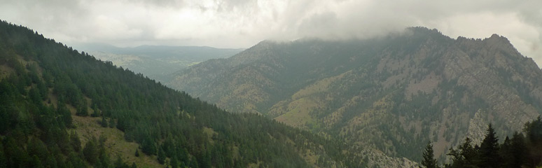 The California Zephyr in the Rockies