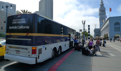 Arrival at San Francsico Ferry Building