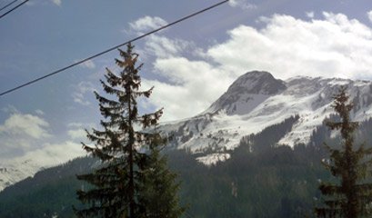 Snowy peaks!