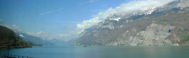 Passing the Zurichsee