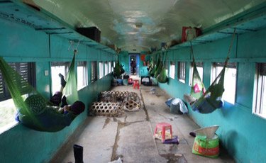 The Hanoi to Halong train