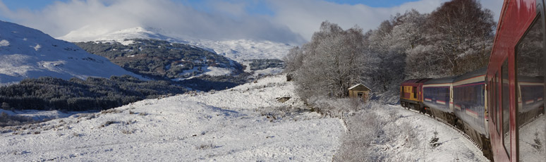 Train to Fort William on the West Highland Line