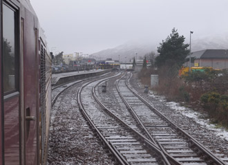 Arriving in Fort William