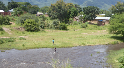 Scenery from the Tazara train