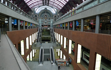 Antwerp Central station interior