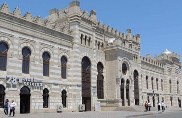 Baku railway station, old building